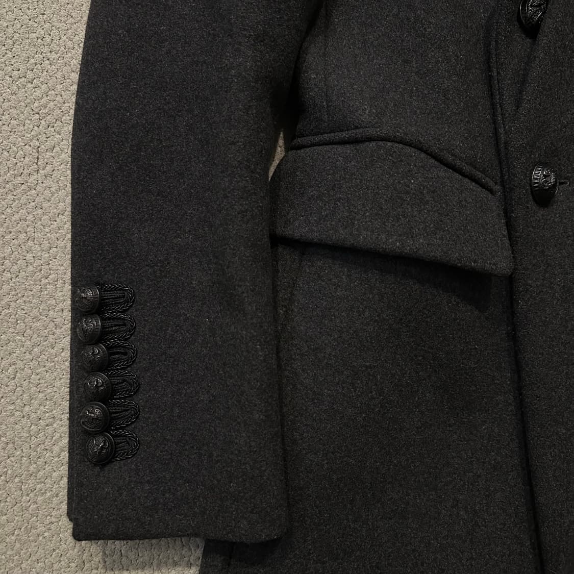 시스템 SYSTEM 나폴레옹 더블 코트 상품이미지3