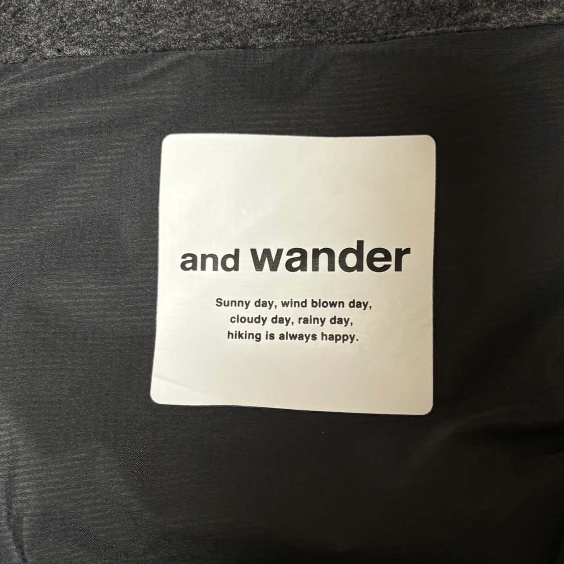 [L] 앤드원더 andwander 탑 플리스 자켓 상품이미지2