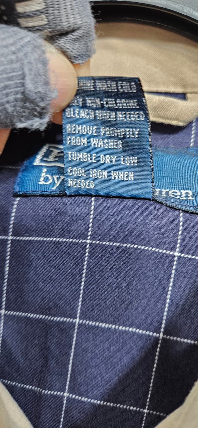 폴로 랄프로렌 베이지색 봄버 자켓 L 상품이미지4