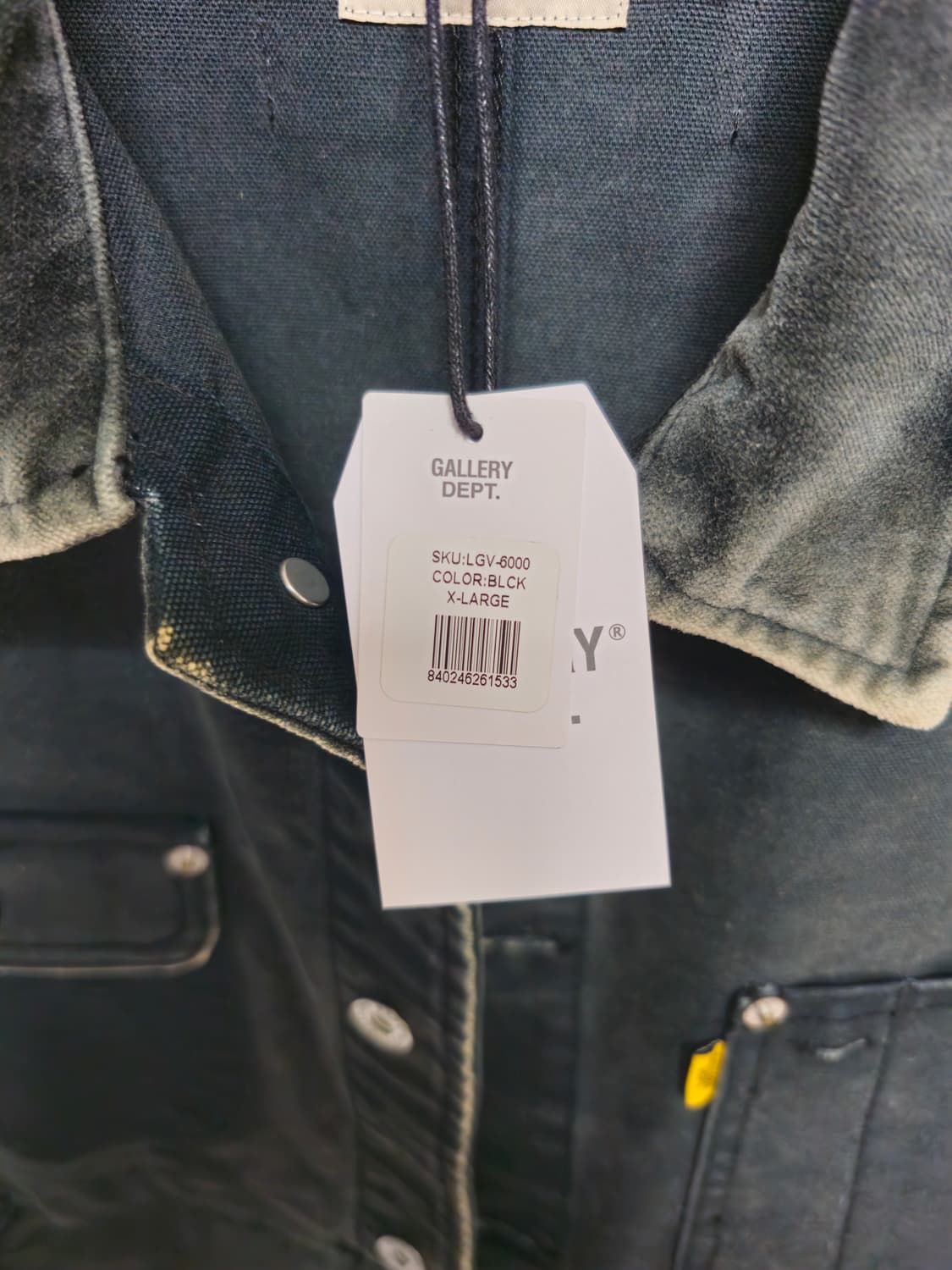 (새상품)갤러리 디파트먼트 데님 베스트 자켓 상품이미지3