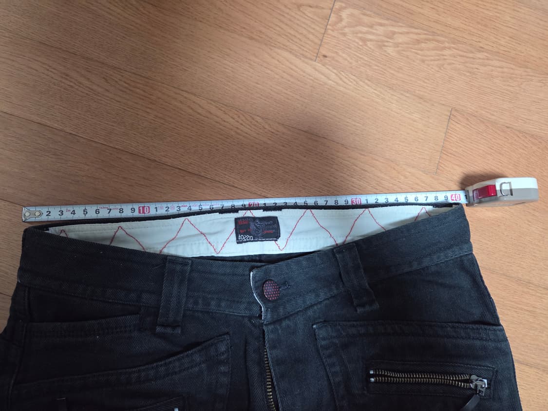 빈티지 디젤 검은속 면바지 남녀공용 28인치 상품이미지8