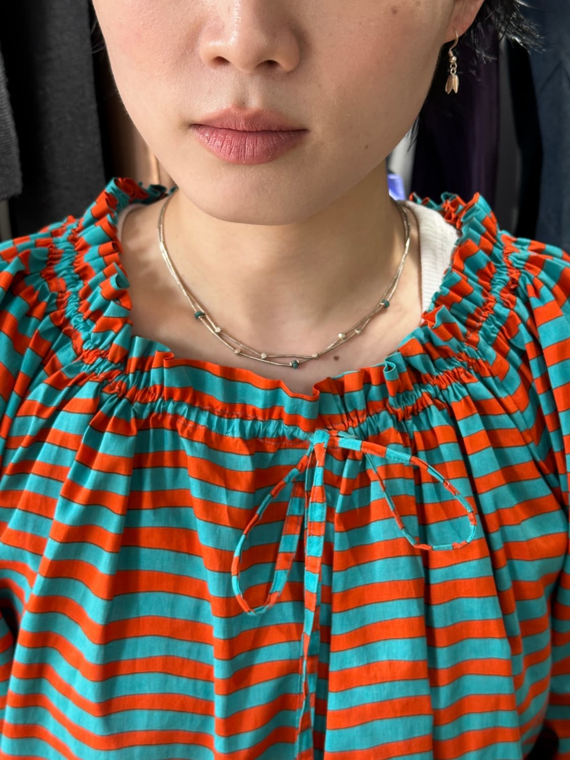 (Only 1) Turquoise Tube Bar Double Layer 상품이미지8