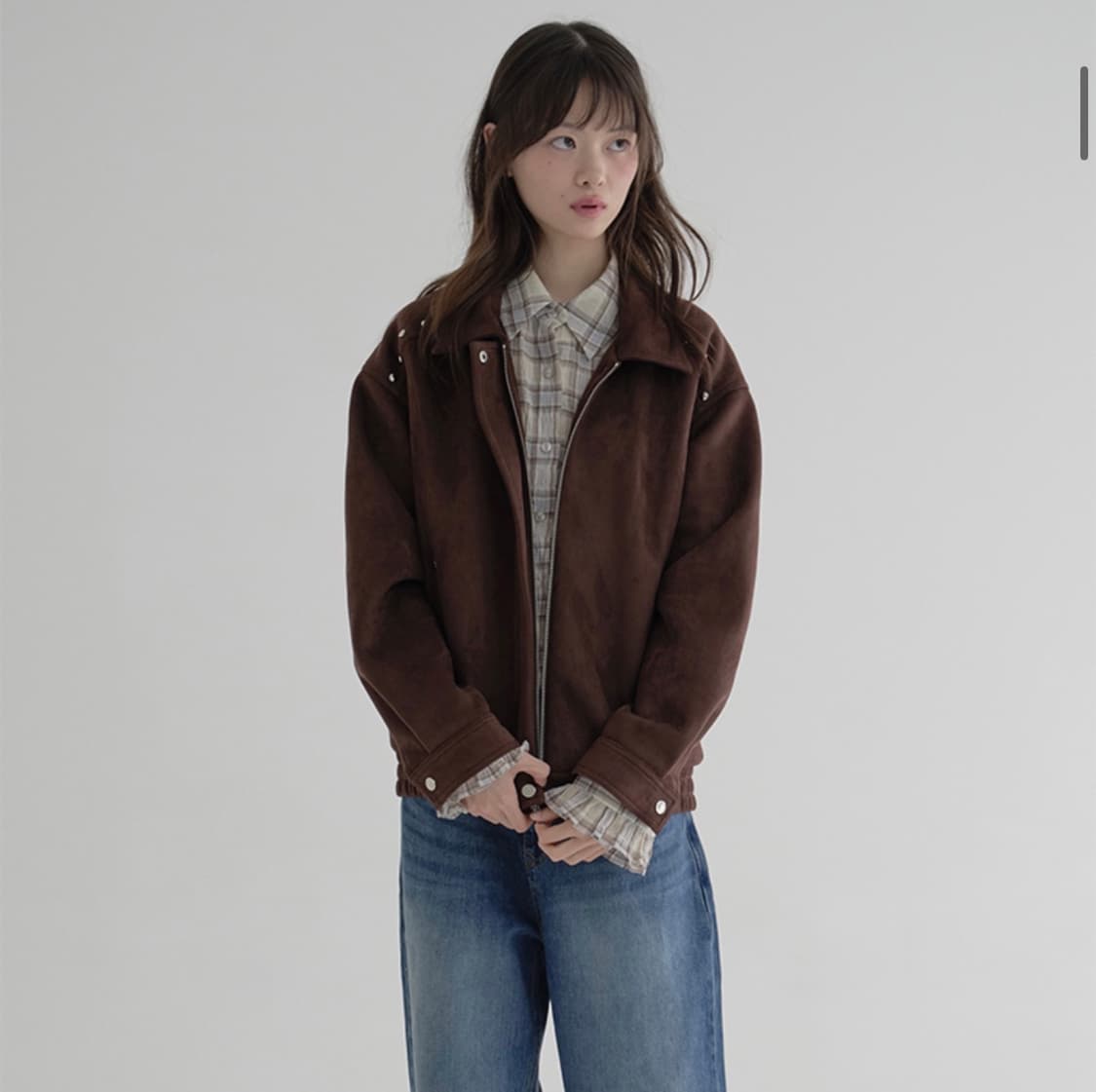 마가린핑거스 스웨이드 자켓 상품이미지2