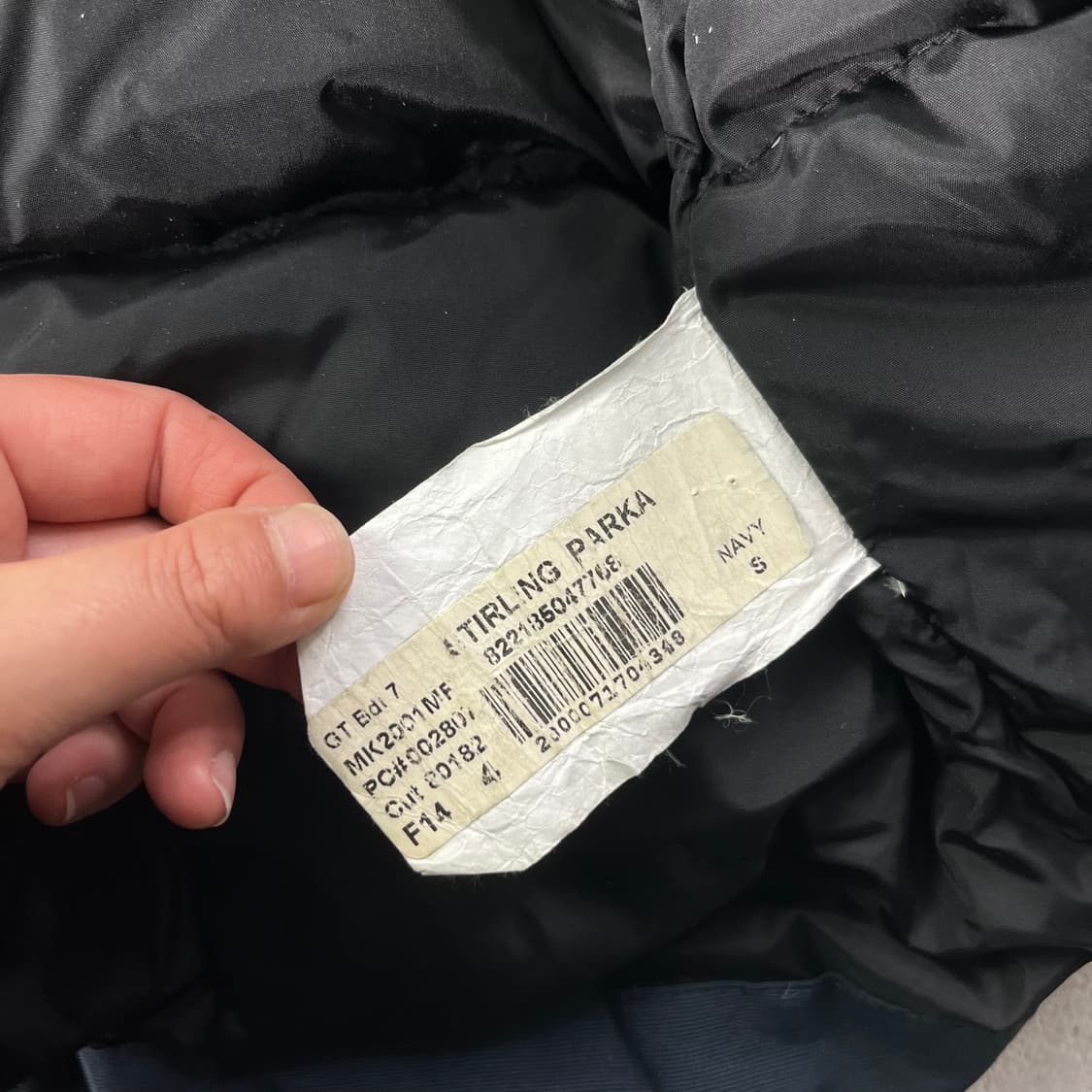 95 무스너클 스틸링 화이트 폭스 파카 상품이미지5