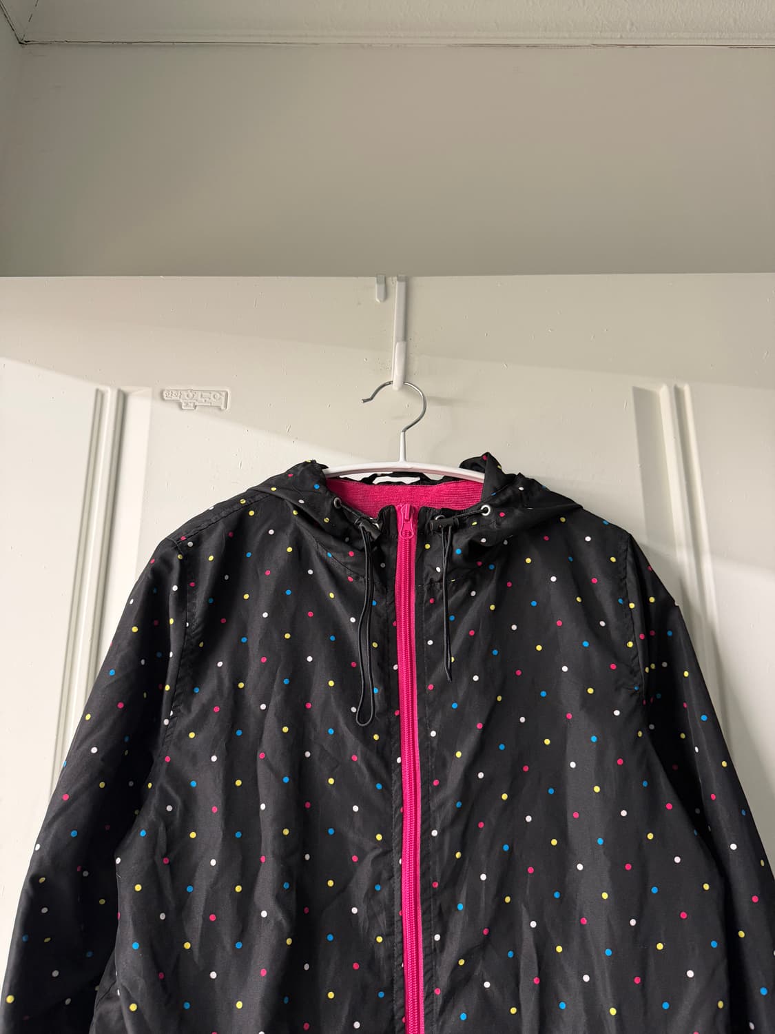 일본빈티지 모리 도트 바람막이 자켓 상품이미지6