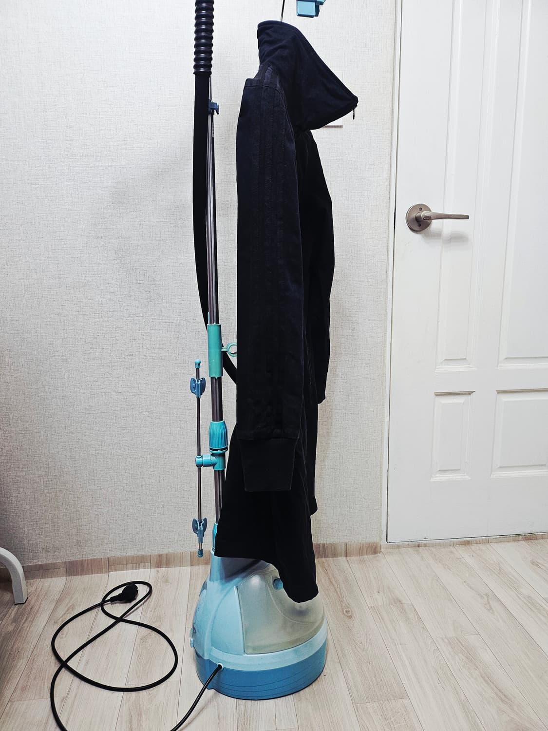 (95)M☆초희귀☆아디다스 유로파드레스 금장자수2중지퍼 [블랙]트랙탑져지 상품이미지5