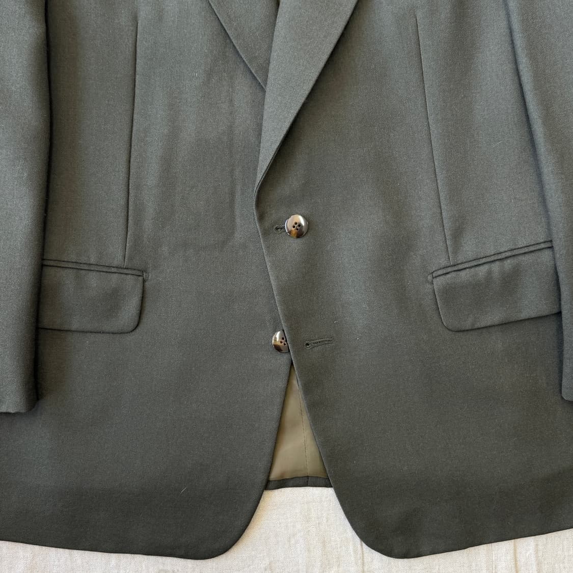 랑방 90s 카키 블레이저 자켓100 상품이미지4