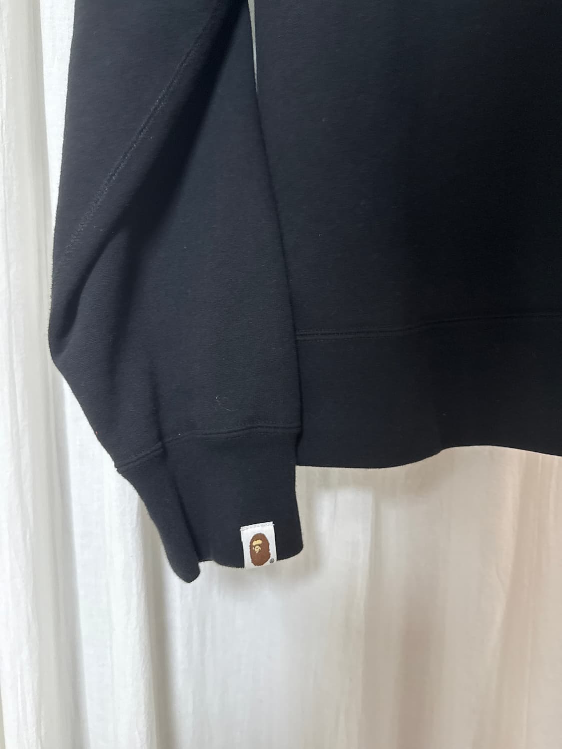 베이프 블랙 후드집업 상품이미지4