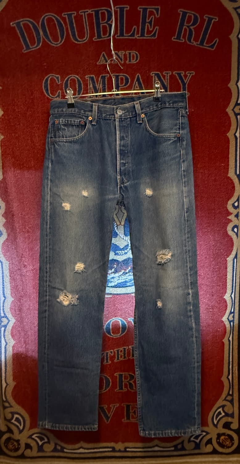 USA🇺🇸 리바이스 501 데님팬츠 33/32 상품이미지1