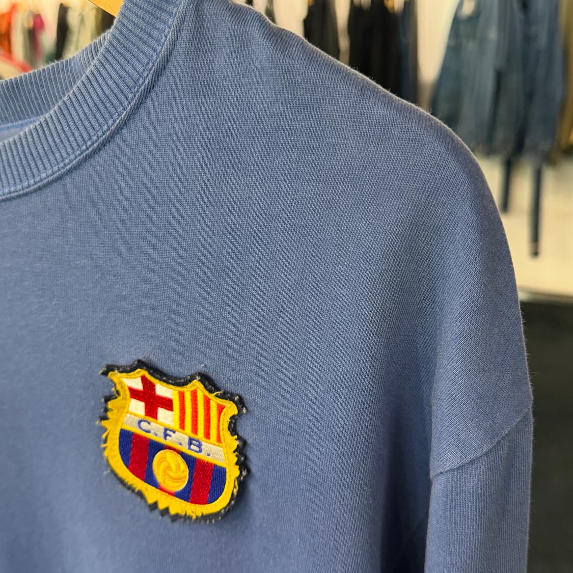 [L] 나이키 바르셀로나 FC 롱슬리브 긴팔티셔츠 상품이미지3
