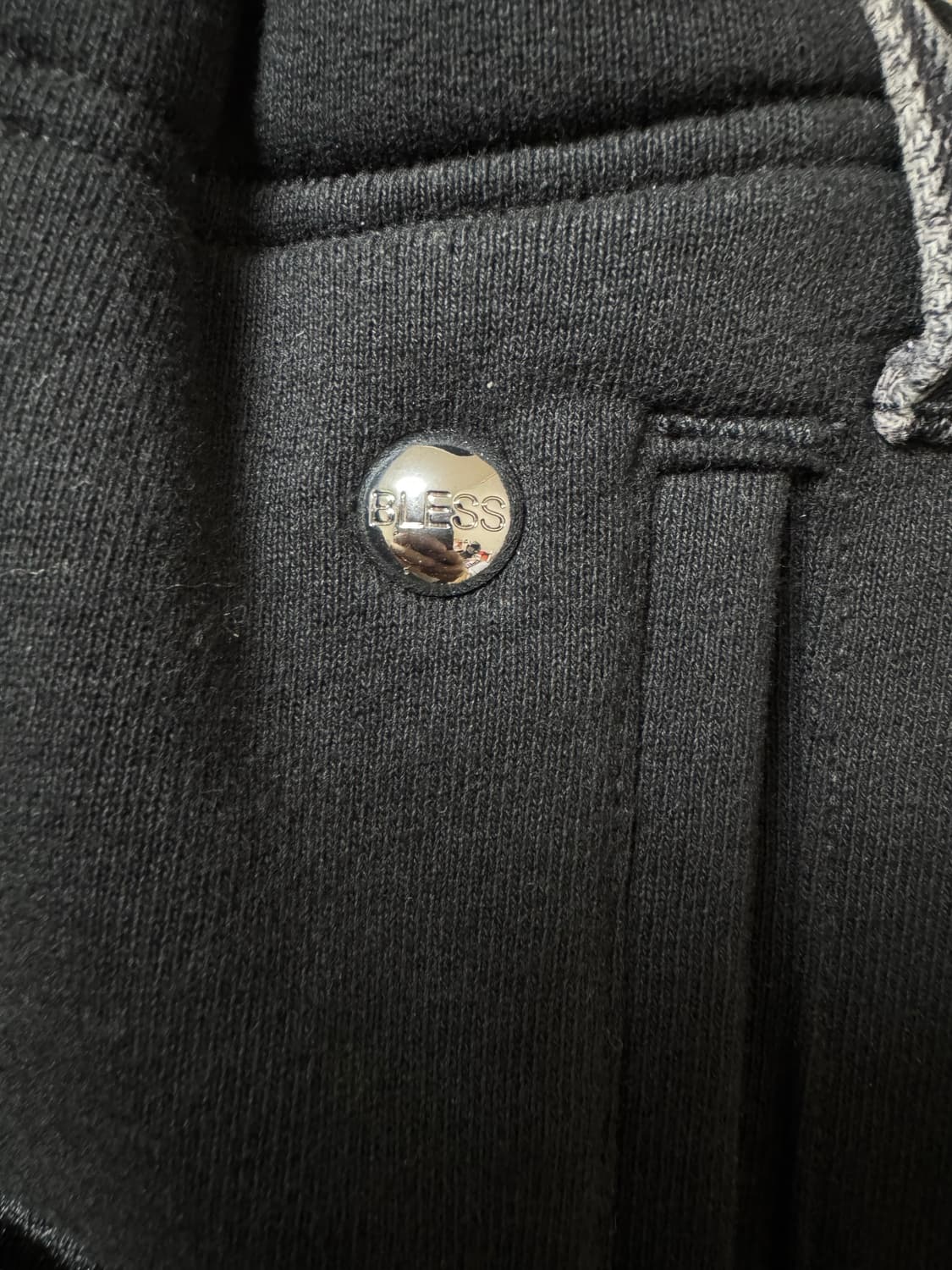 [S/M] 23FW 슈프림 x 블레스 스웻팬츠 조깅 진 블랙 상품이미지4