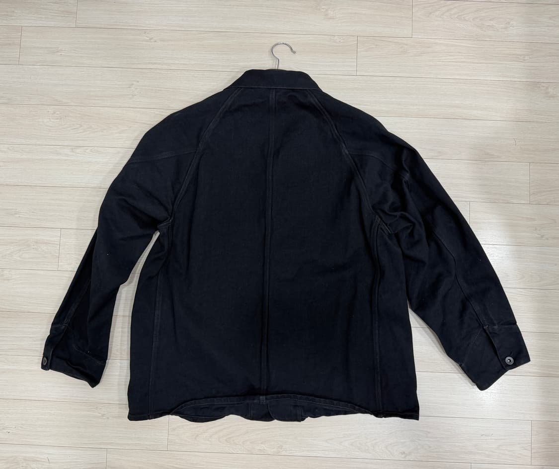 코모리 26ss 블랙데님 워크자켓 2사이즈 상품이미지2