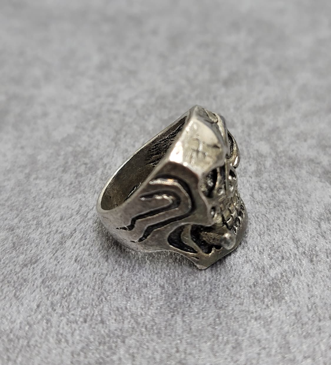 빈티지 스컬 해골반지 상품이미지4