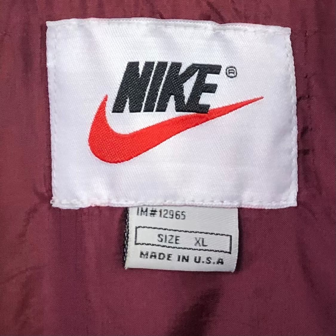 Xxl 나이키 버건디 스우시 웜업 상품이미지3