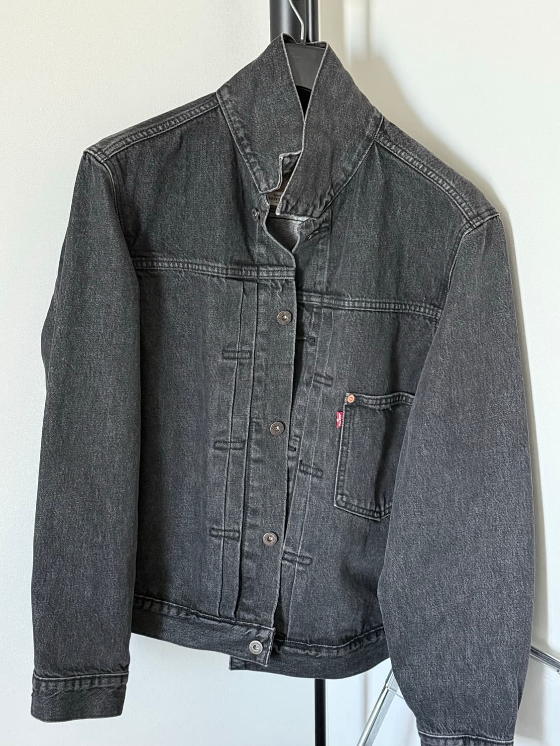 리바이스 흑청 트러커 자켓 m사이즈 판매합키다 상품이미지2
