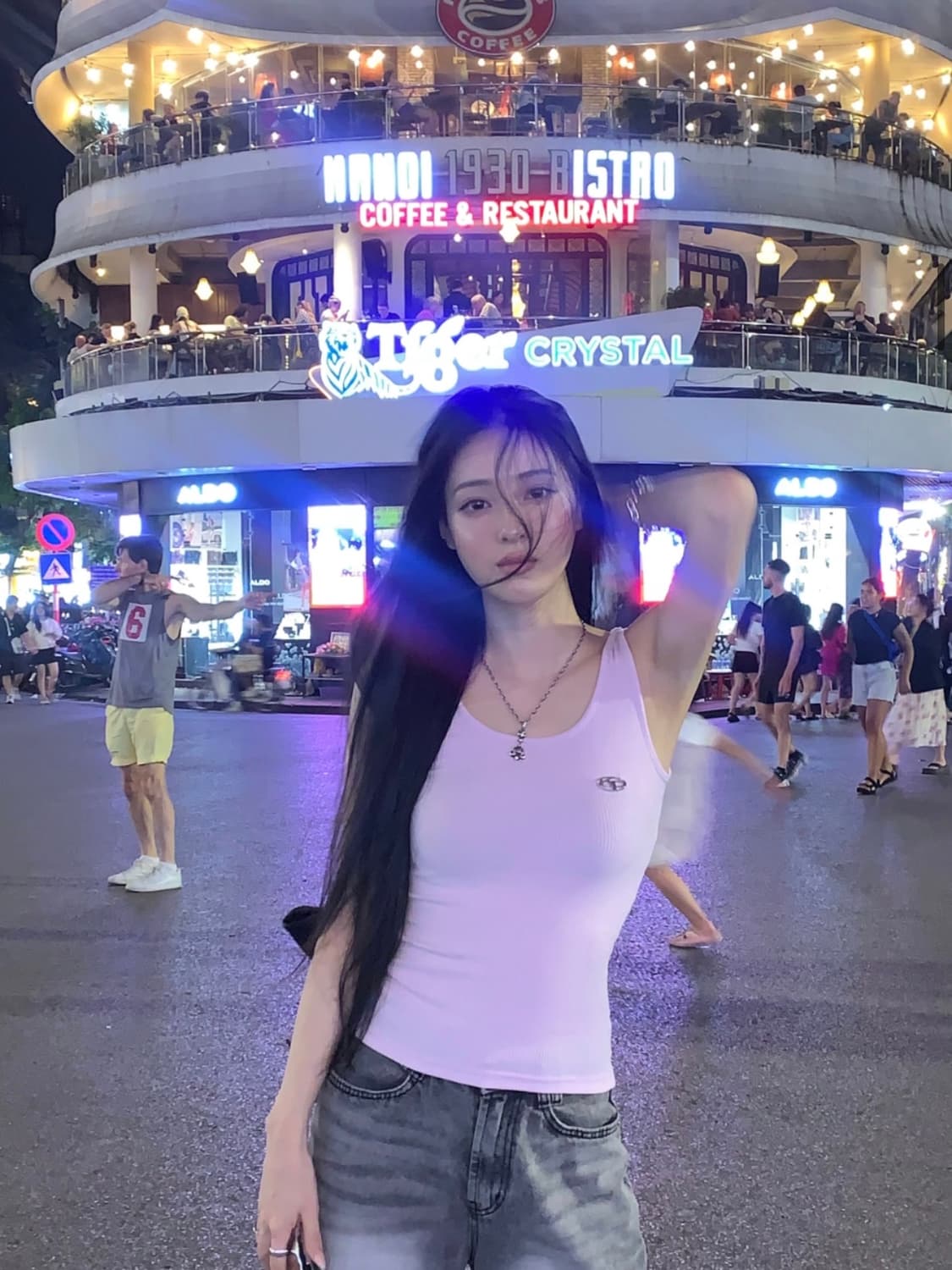 카키포인트 Metal Symbol Sleeveless (pink) 상품이미지2