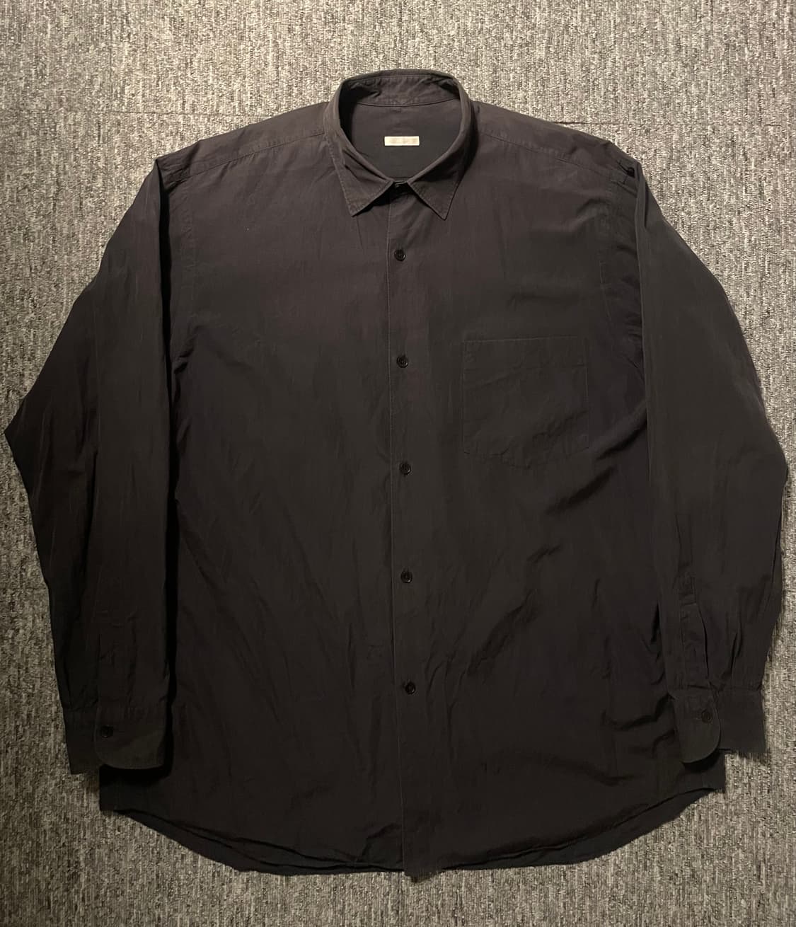 21AW 코모리 셔츠 네이비 [4] 상품이미지2