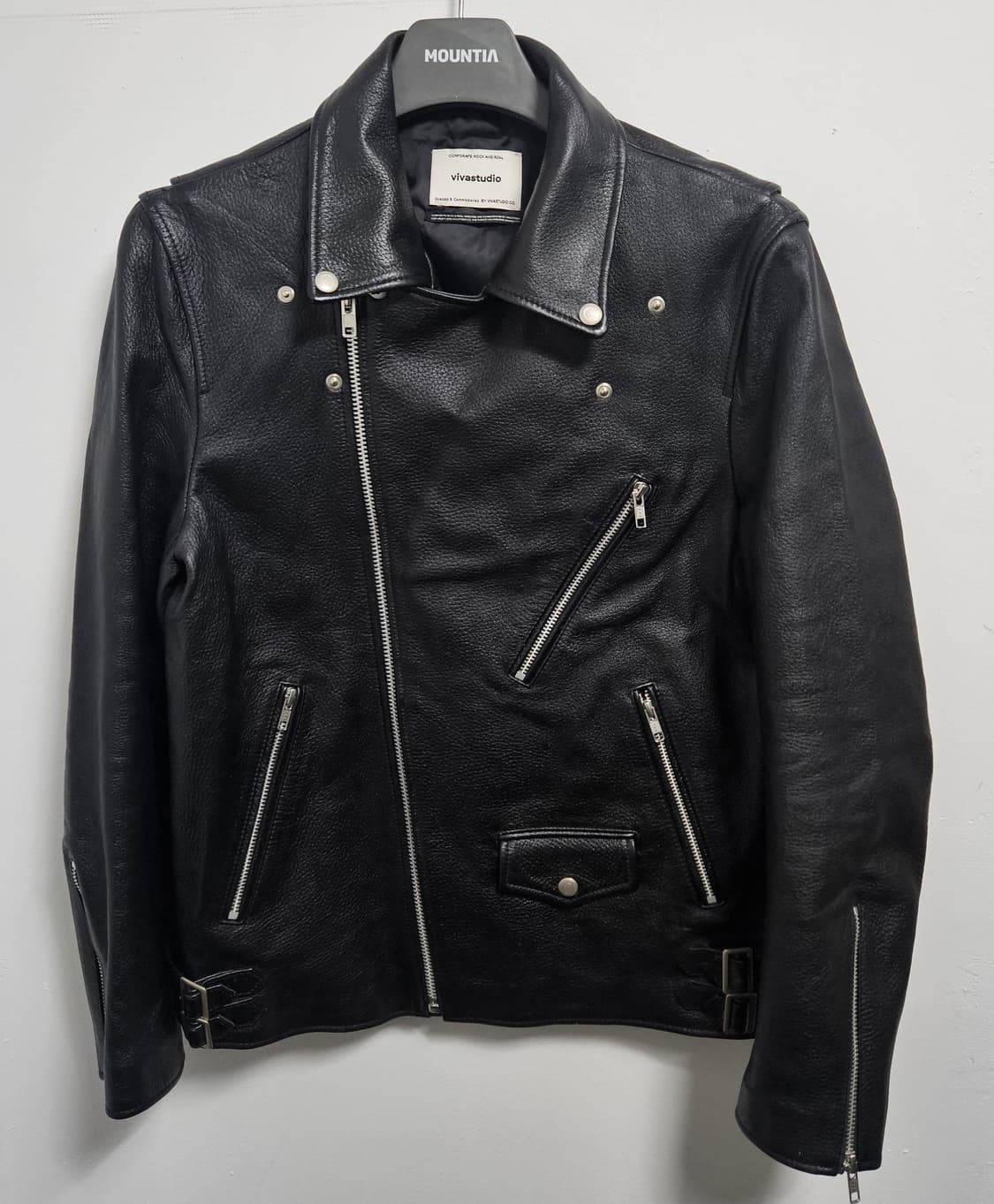 비바스튜디오 천연 가죽 자켓 L 상품이미지1