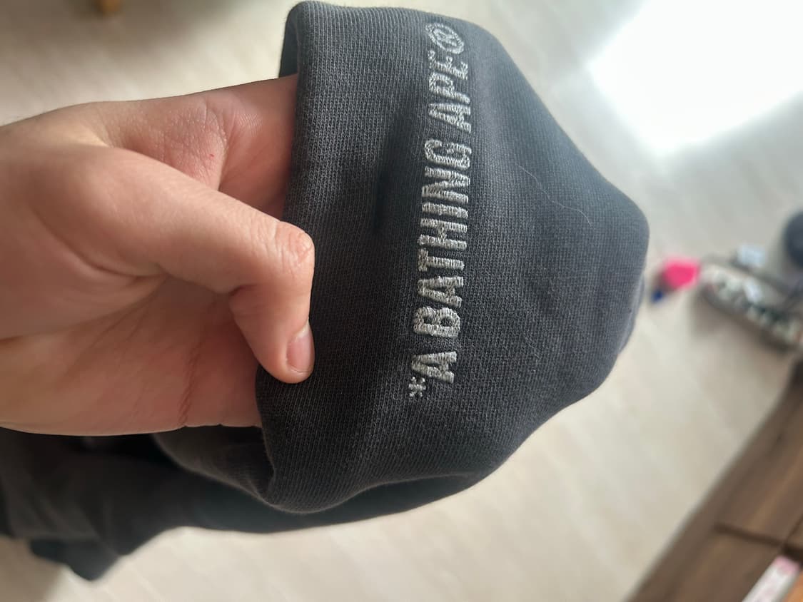 베이프 클래식 후드티 그레이 판매합니다 상품이미지2