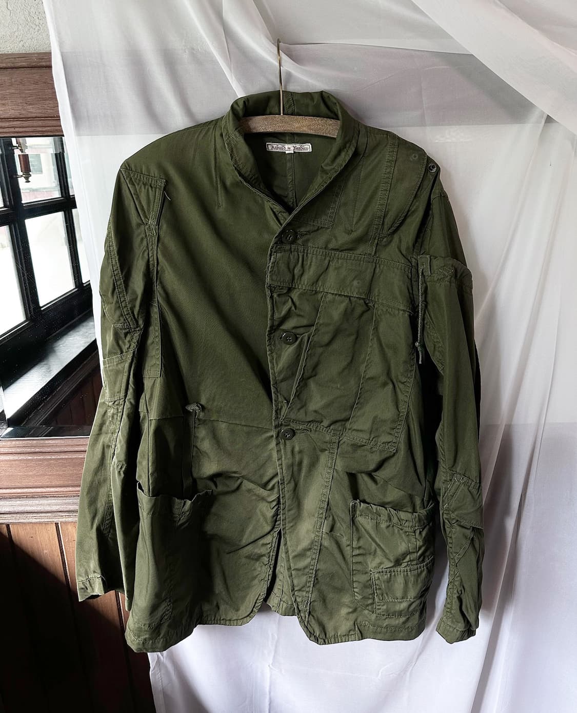 REBUILD BY NEEDLES bdu shawl collar jack 상품이미지7