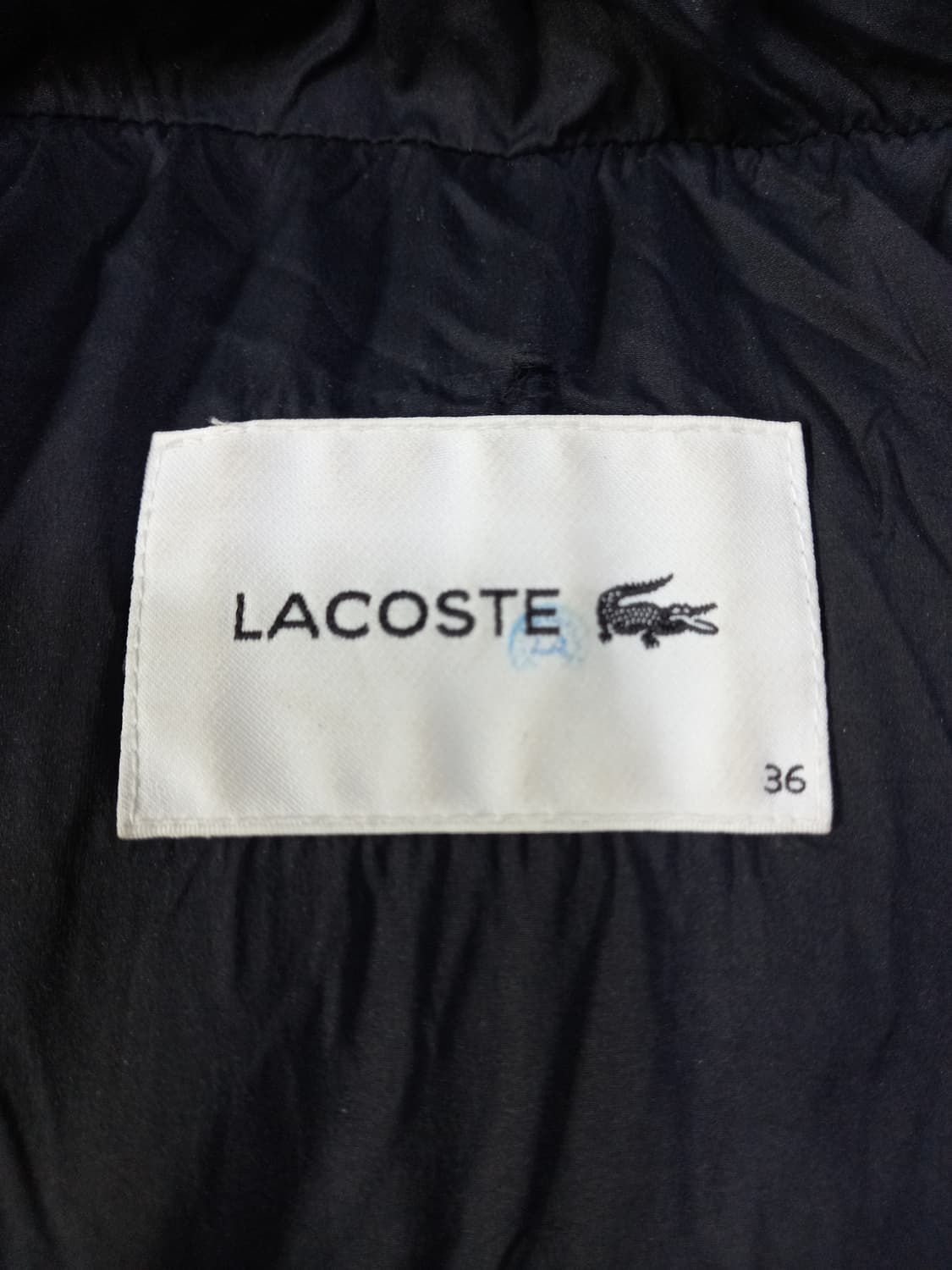 M95 LACOSTE Kor 구스다운 롱패딩 다크네이비 M-980 상품이미지5