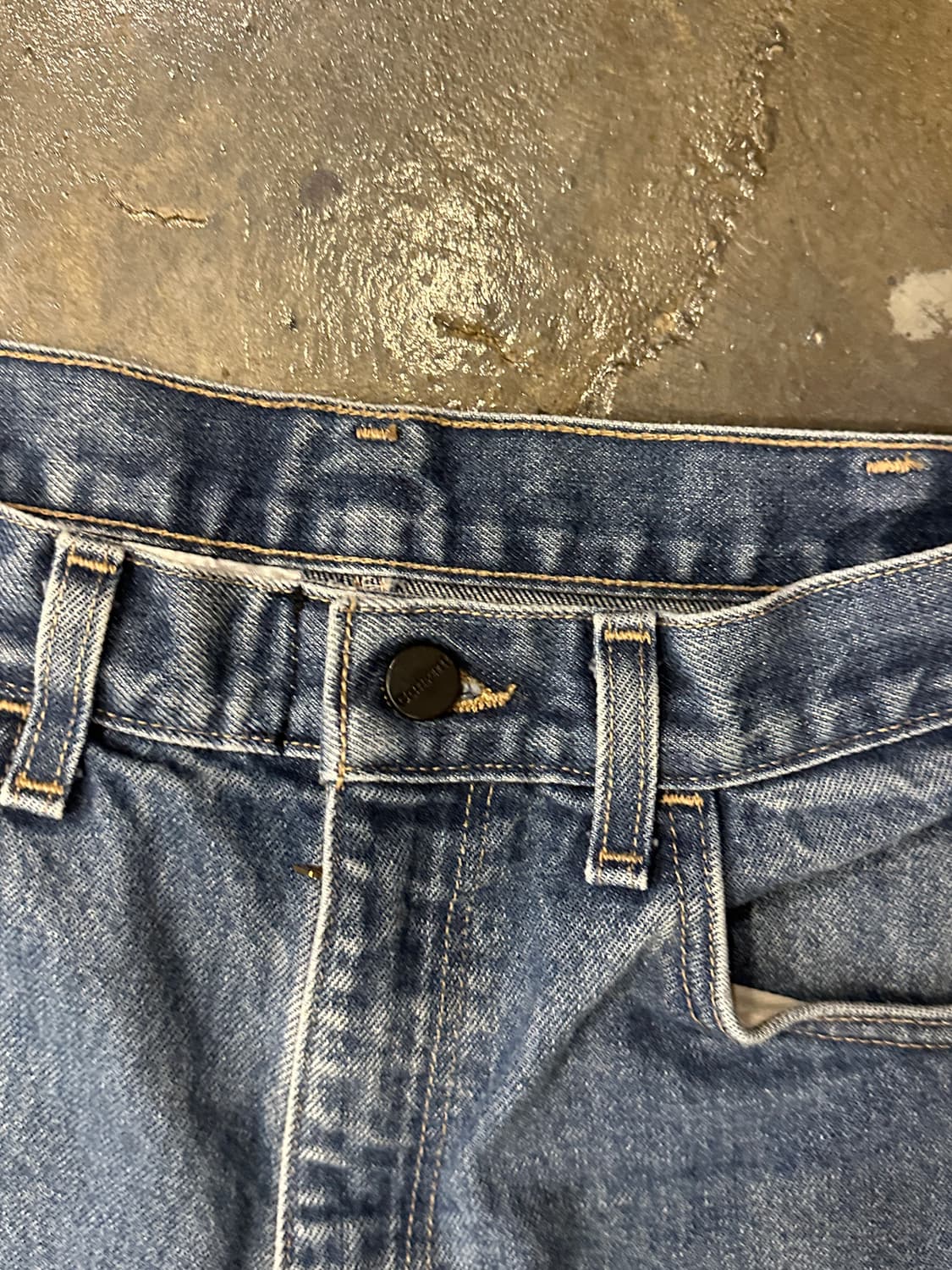 칼하트 FR 릴렉스핏 데님팬츠 33x38 상품이미지4