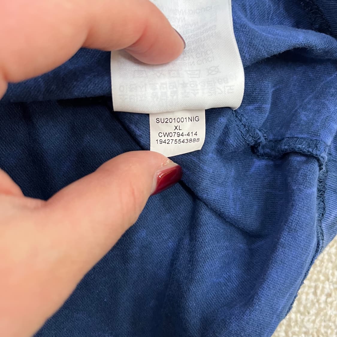 [XL] 나이티 조던 레거시 롱슬리브 긴팔 티셔츠 0107M1 상품이미지4