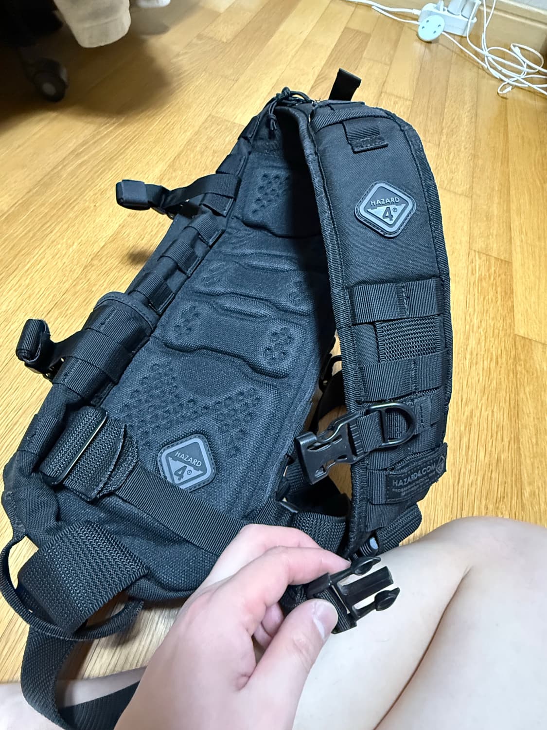 해저드4 플랜비 슬링백 블랙 상품이미지9