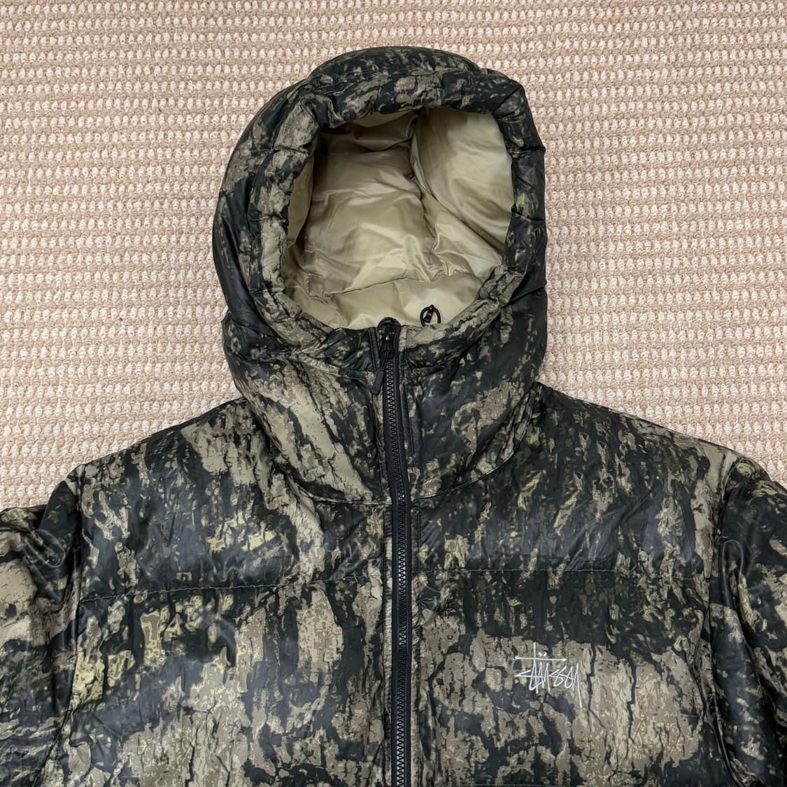 스투시 다운 파카 마이크로 립스탑 렐릭 카모 상품이미지2