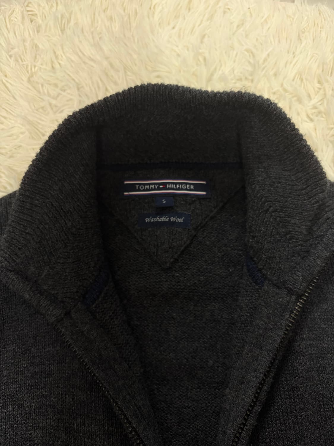 타미힐피거 니트집업 가디건 S 상품이미지2