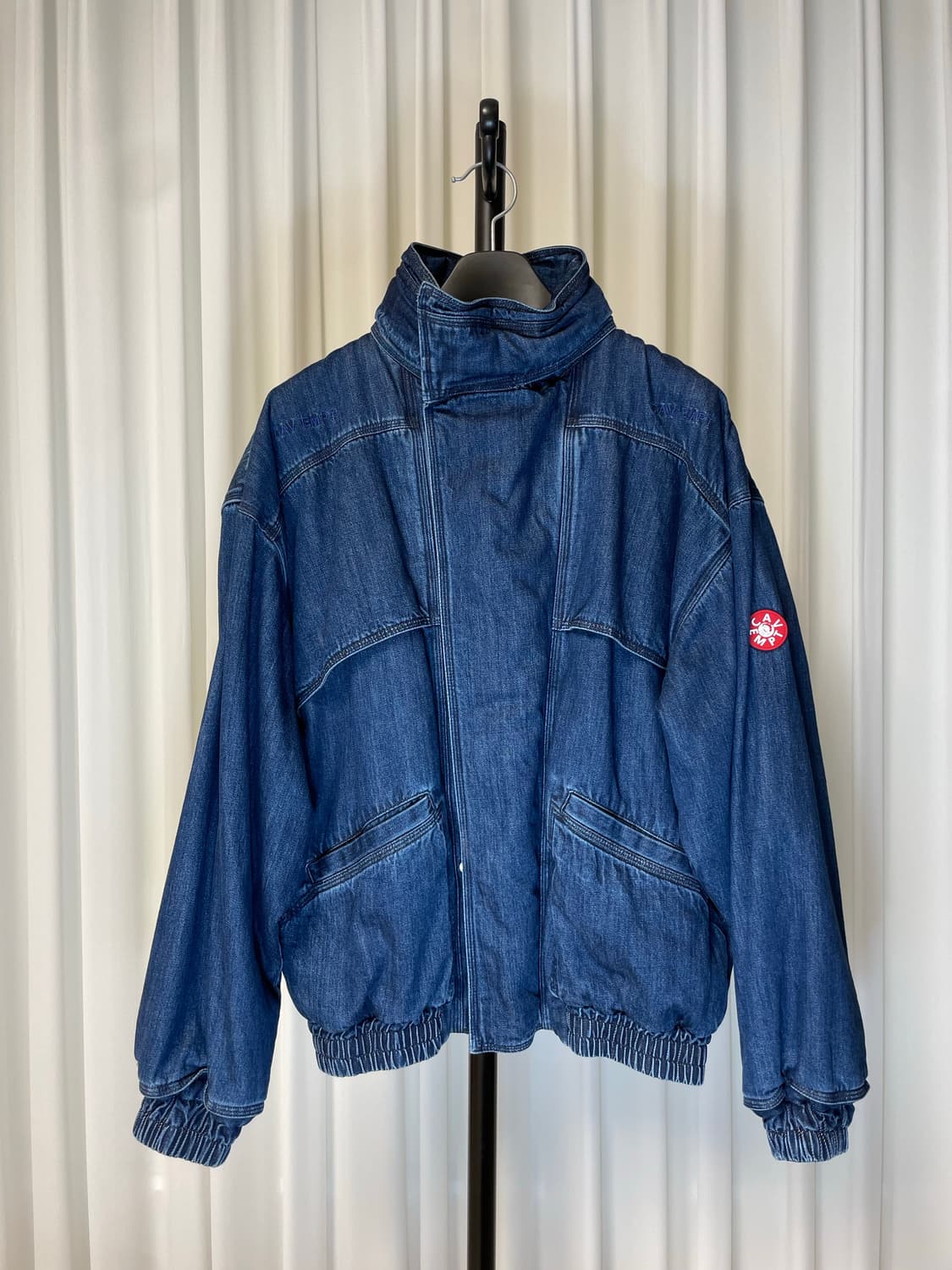 카브엠트 20ss 데님 봄버 자켓 상품이미지1
