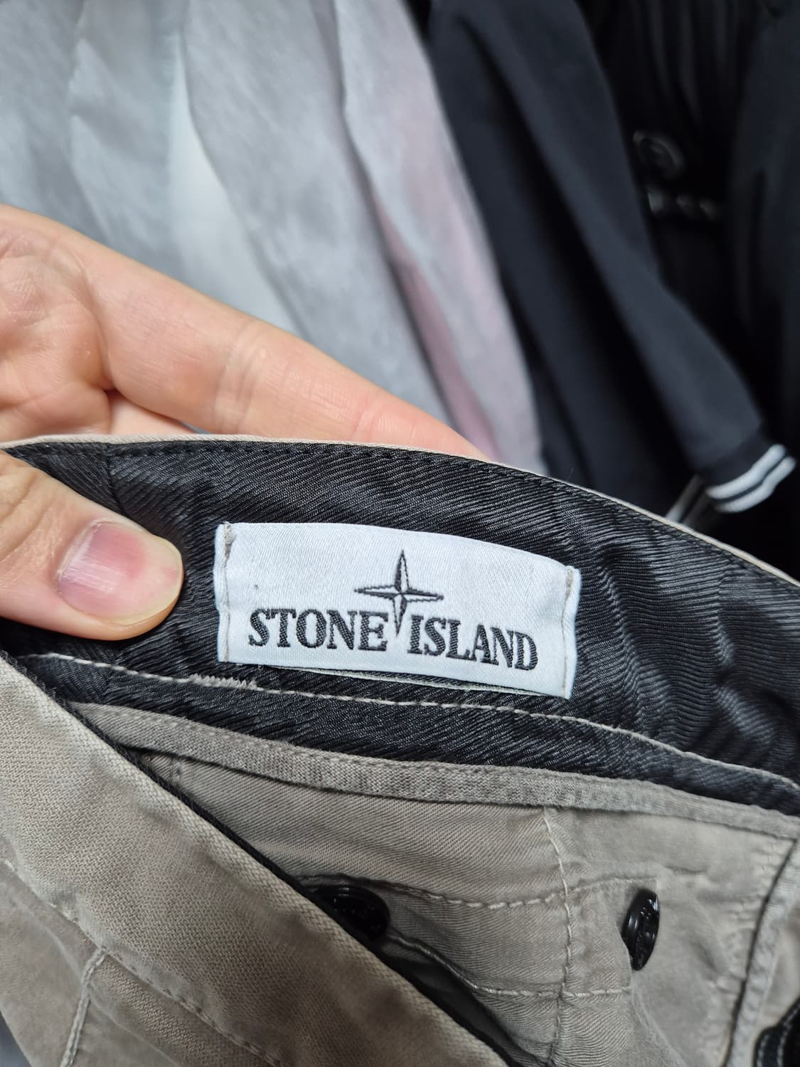 새상품급 한글택 32-L 스톤아일랜드 카고바지  상품이미지7