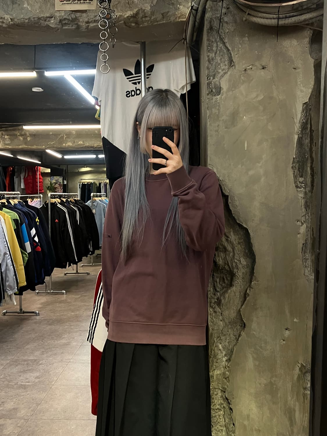 스톤아일랜드 맨투맨 퍼플 M  #csz2521 상품이미지2