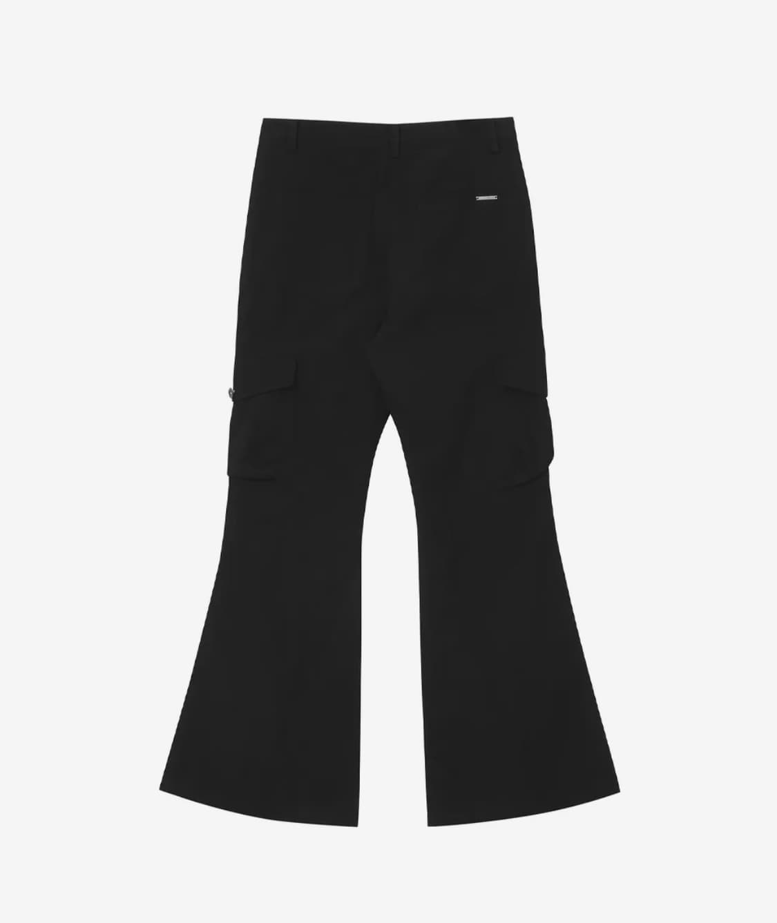 미세키서울 Pocket cargo bootscut pants BLACK 상품이미지2