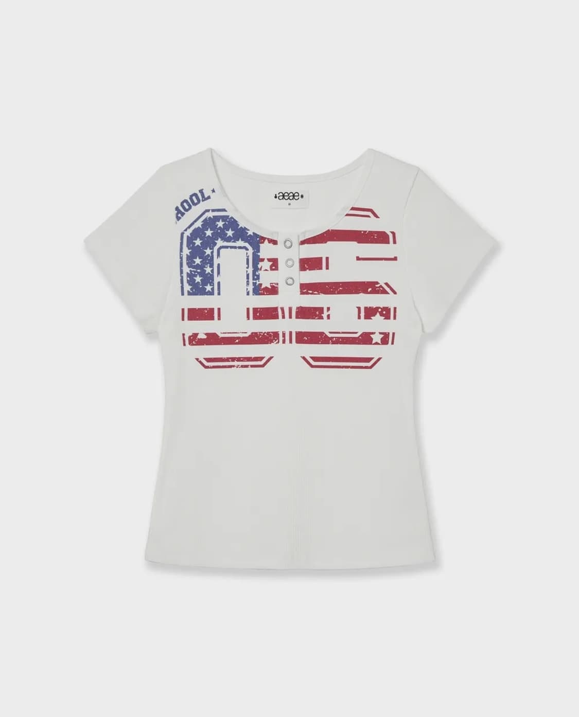 aeae usa banner henly neck tee 상품이미지1