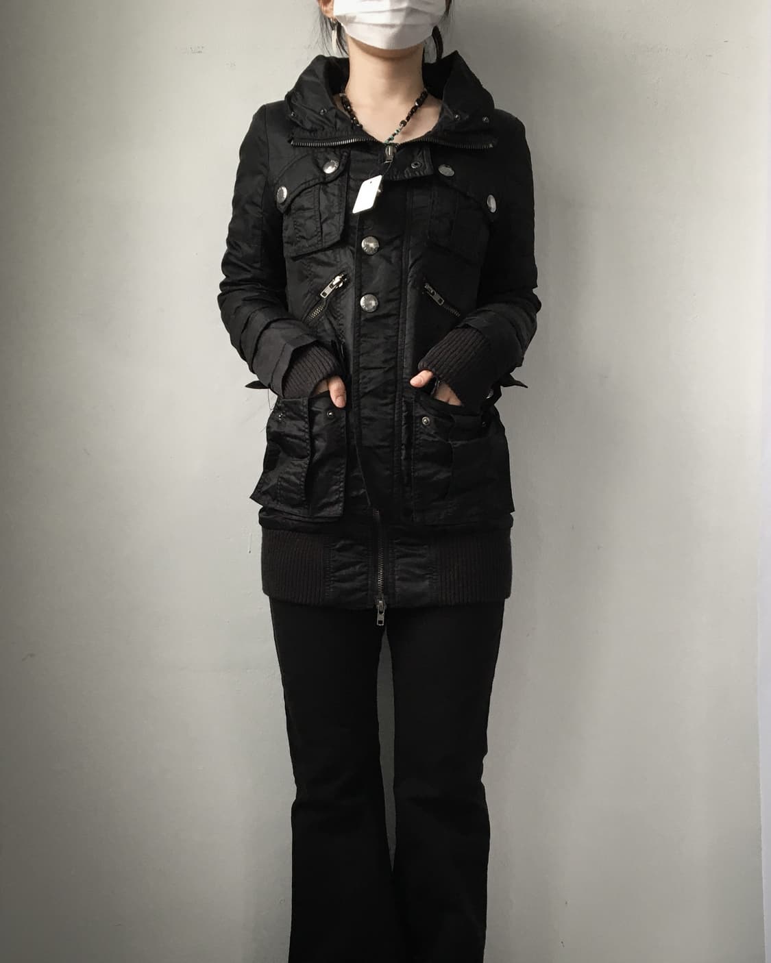 Ghost of Harlem high neck jumper 상품이미지8