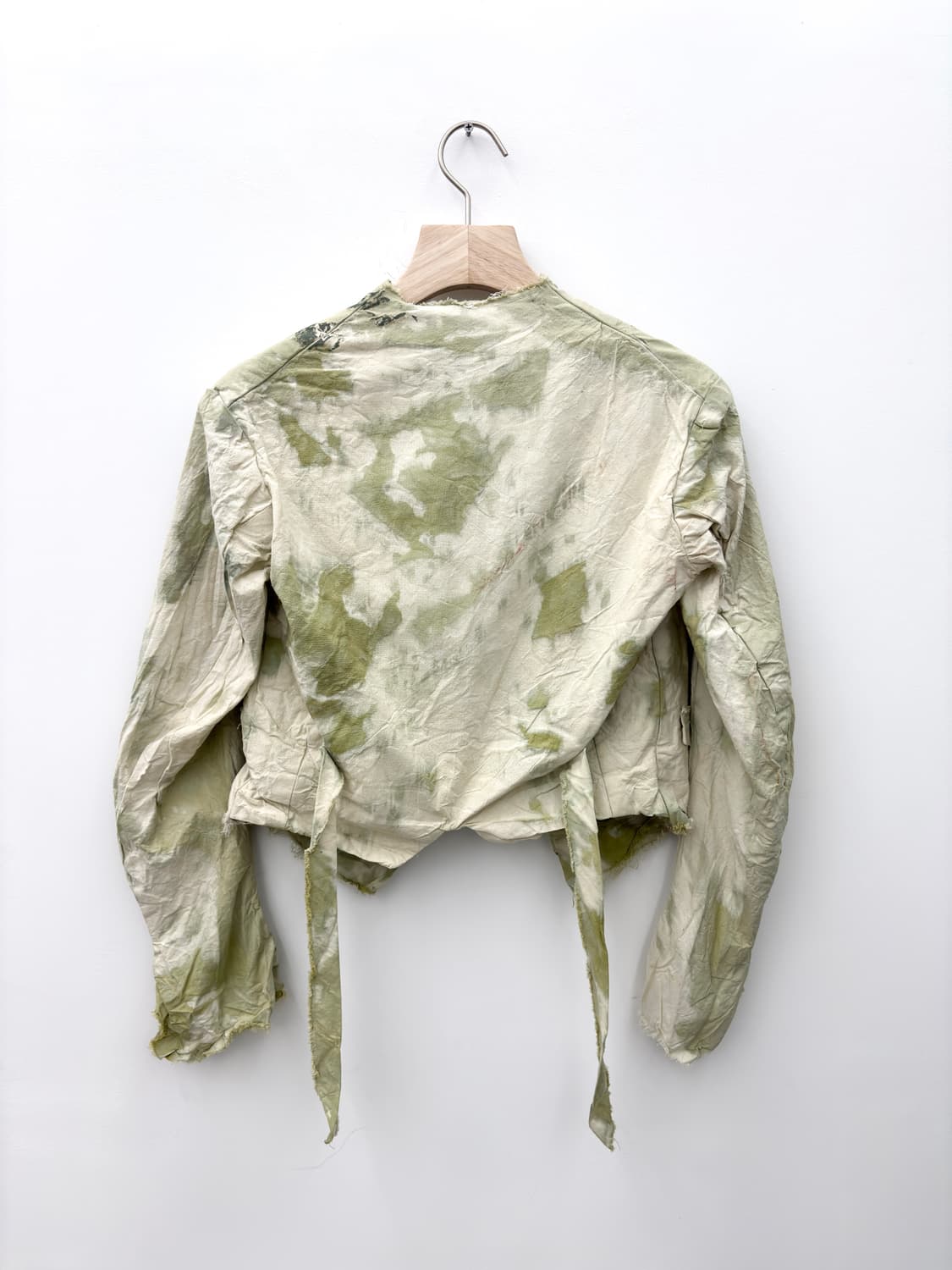 ORGANIC COTTON HAND DYED CROP JACKET 상품이미지5