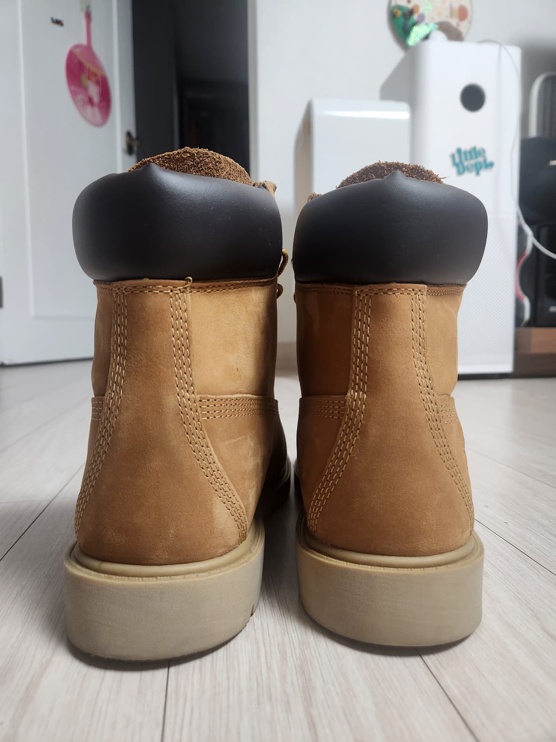 (새제품) 팀버랜드 6인치 워터프루프 옐로우 7.5W 255 상품이미지4