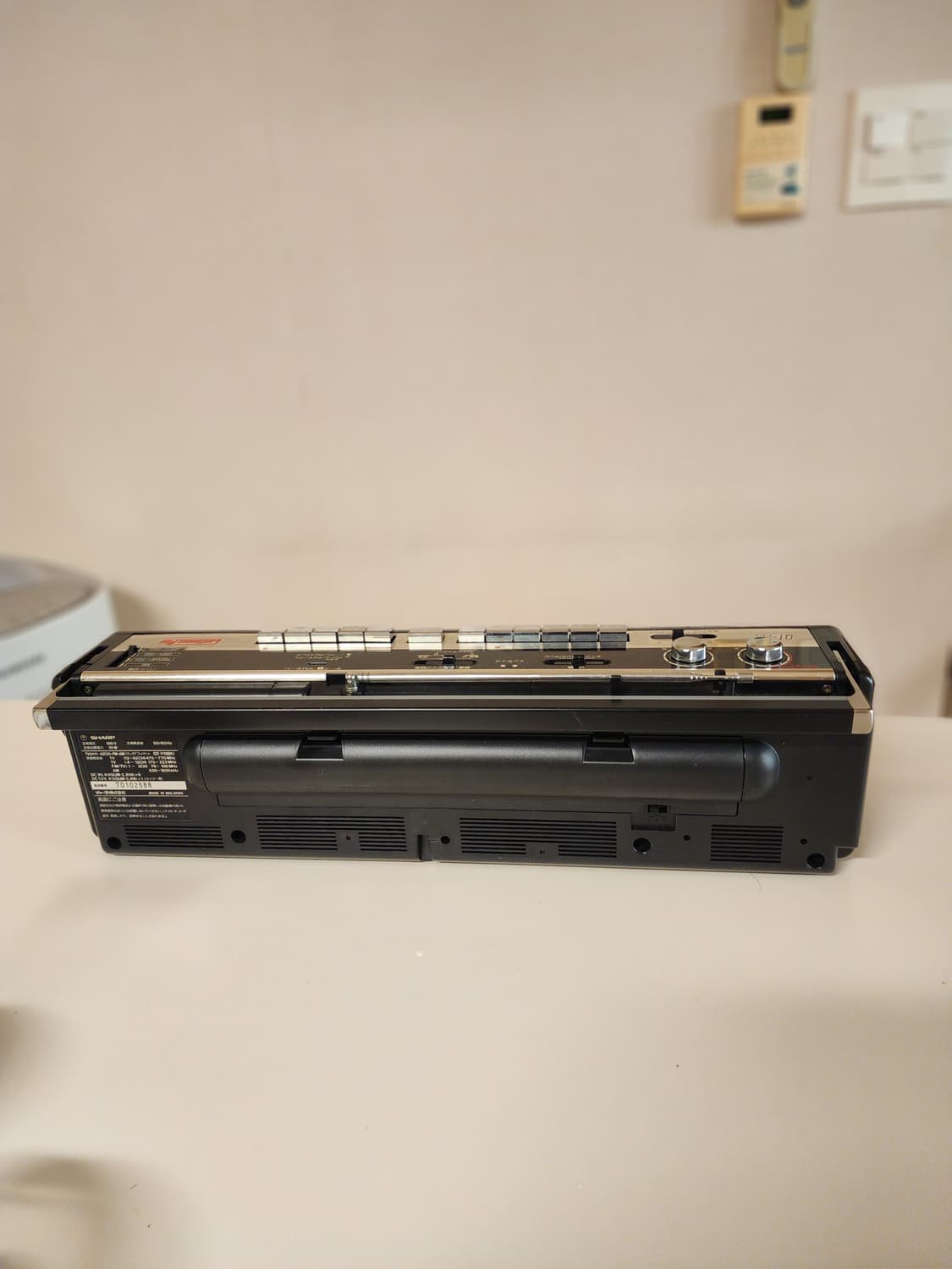 일본 SHARP 빈티지카세트 플레이어 QT-Y11 상품이미지5