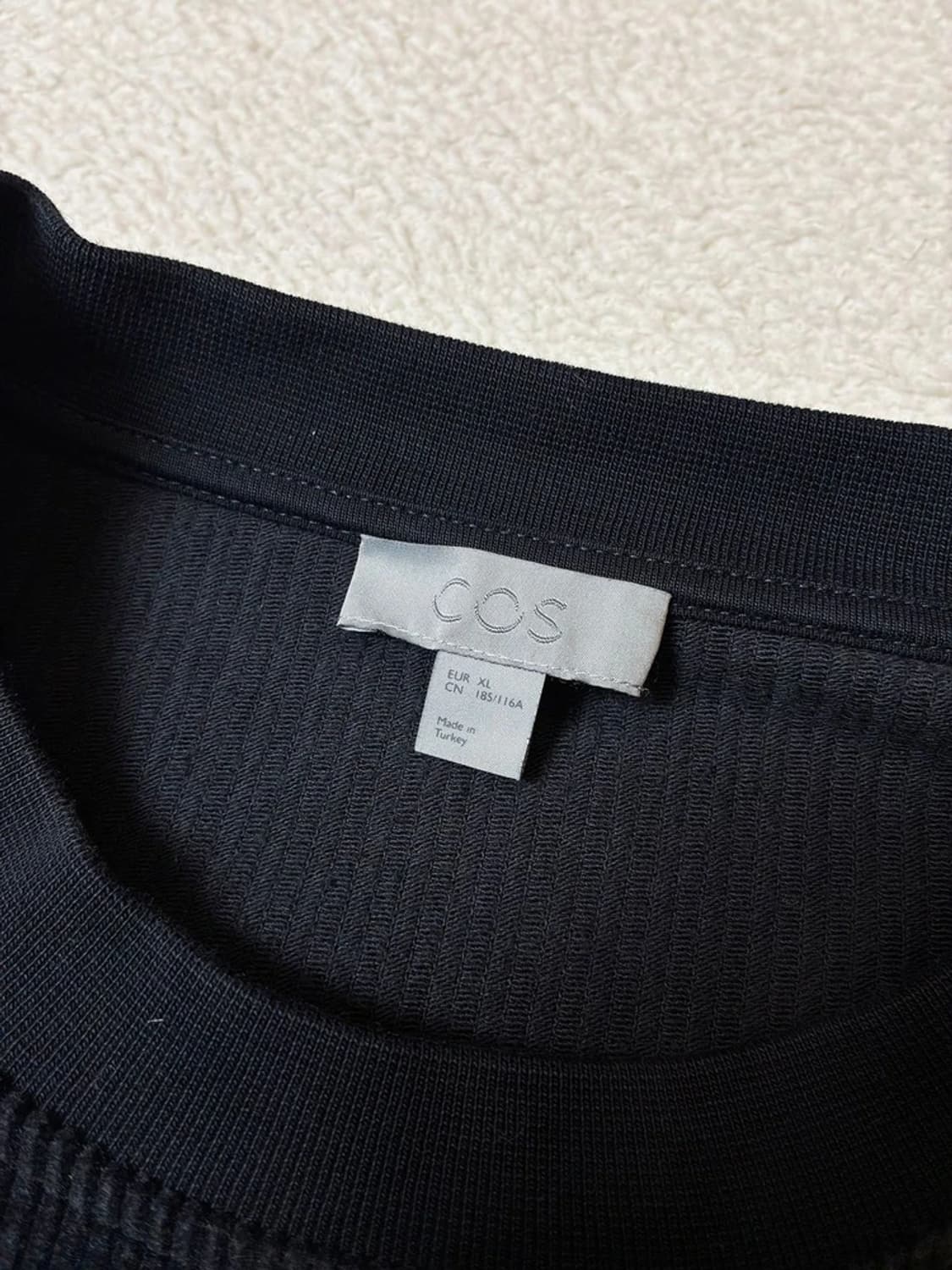 코스 COS 코듀로이 헤비코튼 맨투맨 PN7669 상품이미지5