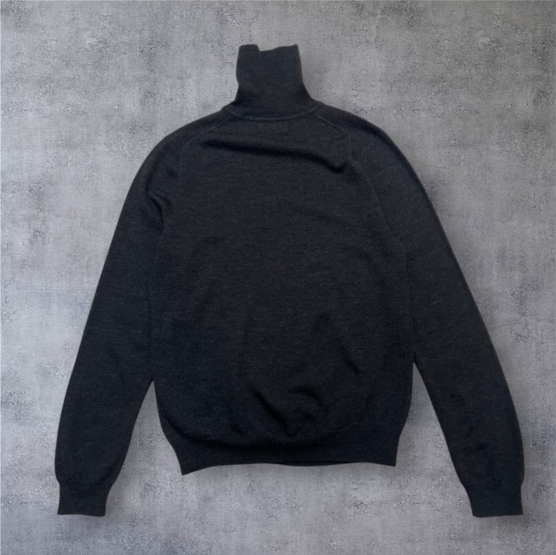 브룩스 브라더스 346 차콜 메리노울 터틀넥 니트 S  상품이미지6