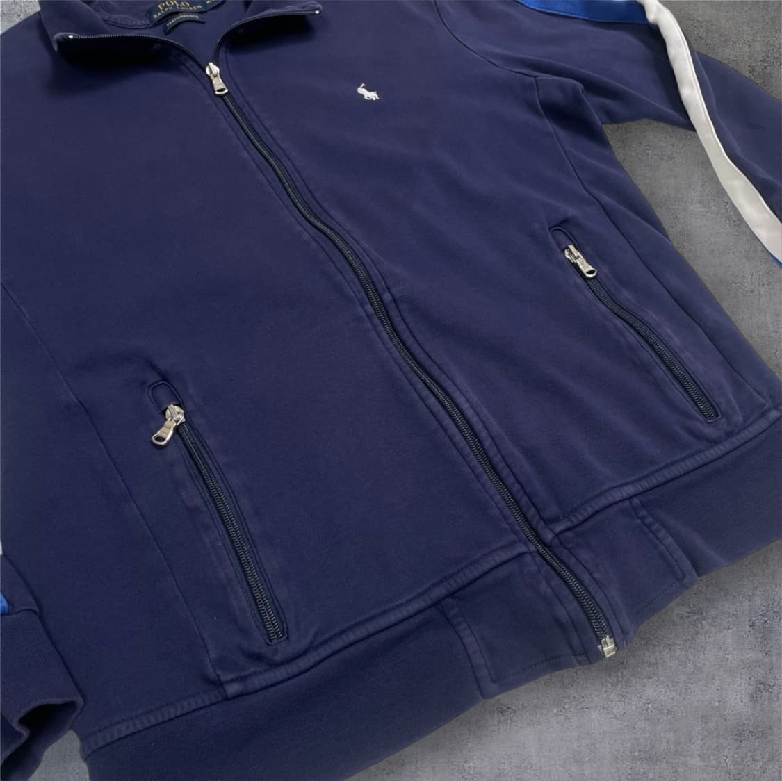 폴로 랄프로렌  네이비 퍼포먼스 코튼 집업 자켓 M (공용추천) 상품이미지5
