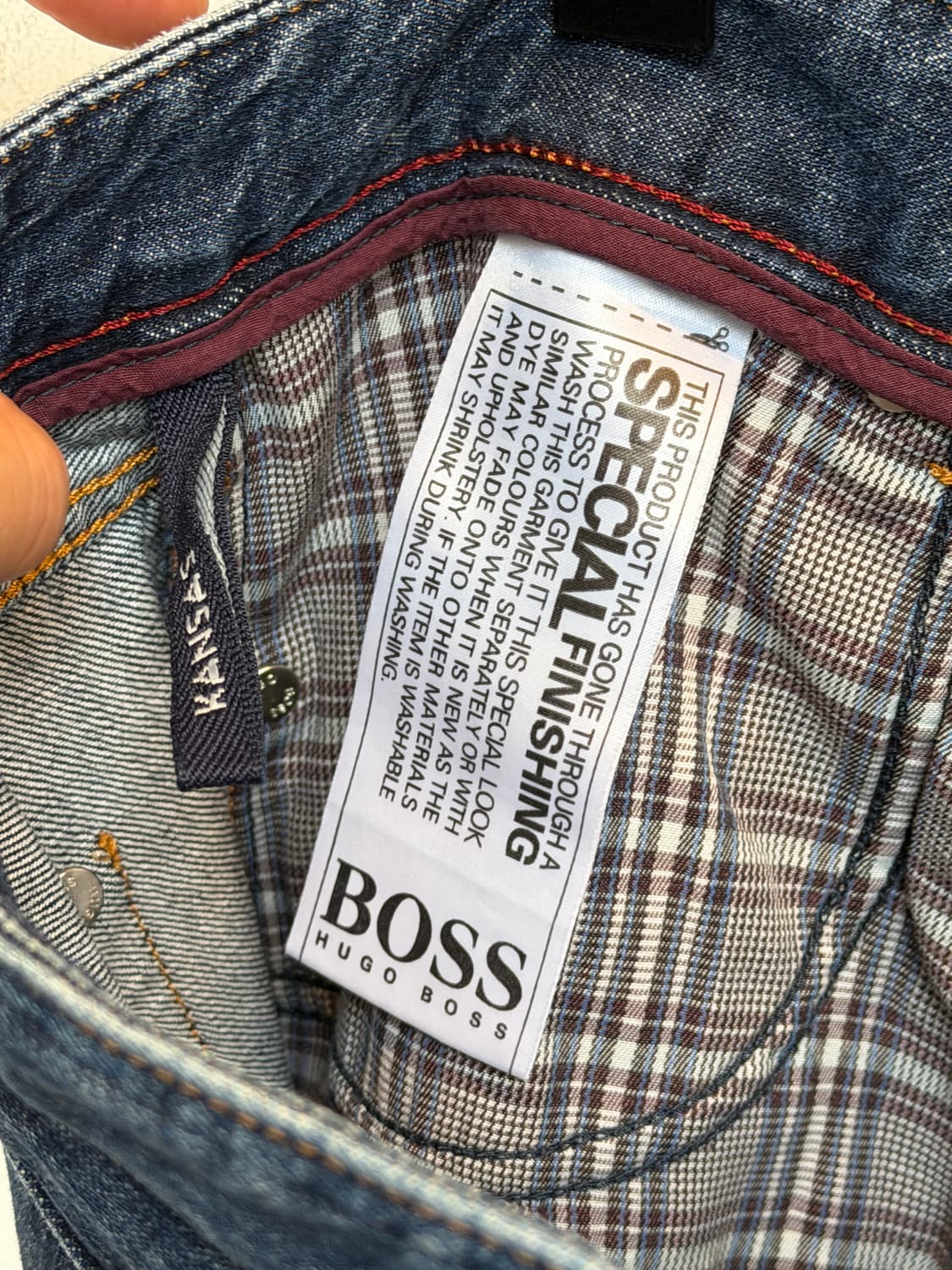 Hugo Boss 휴고보스 데님 스트레이트 진 32x32 상품이미지6