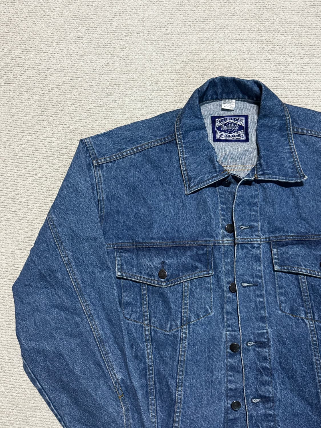 00s HardRock Cafe 하드락카페 타입3 데님자켓 L 상품이미지6