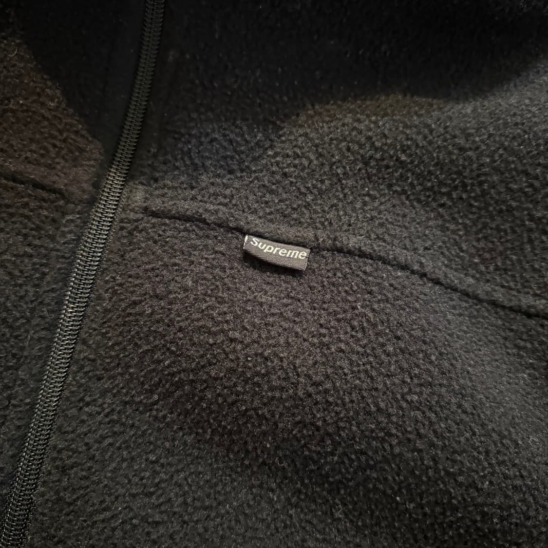 90s 올드 슈프림 플리스 집업 자켓 상품이미지5