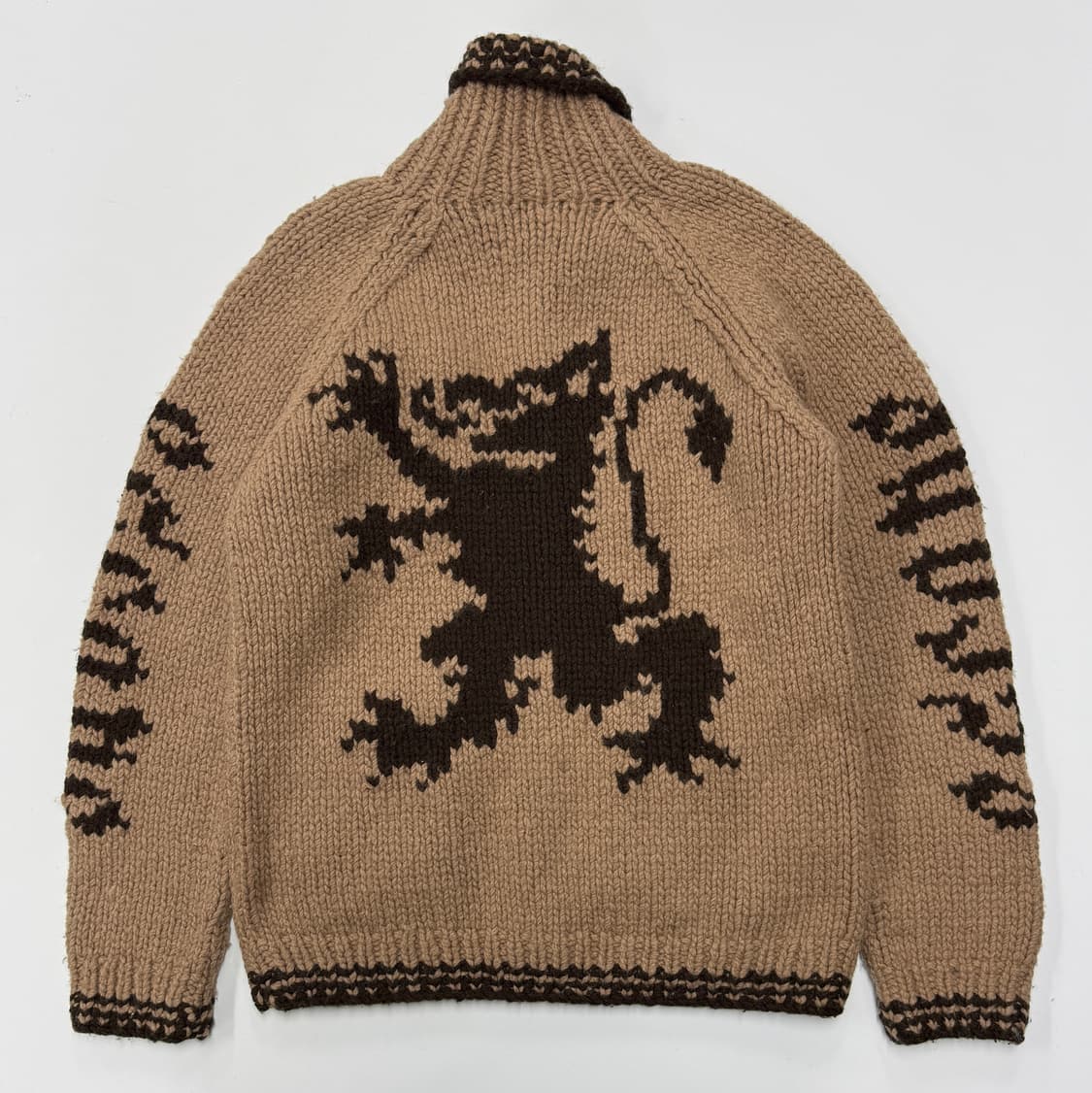 Dragon pattern wool cowichan 상품이미지3