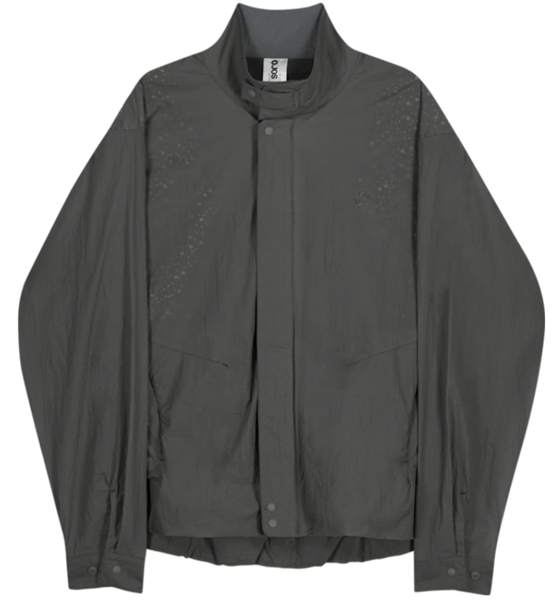 오호스 Layered Sheer Blouson 레이어드 시어 블루종 자켓 상품이미지1