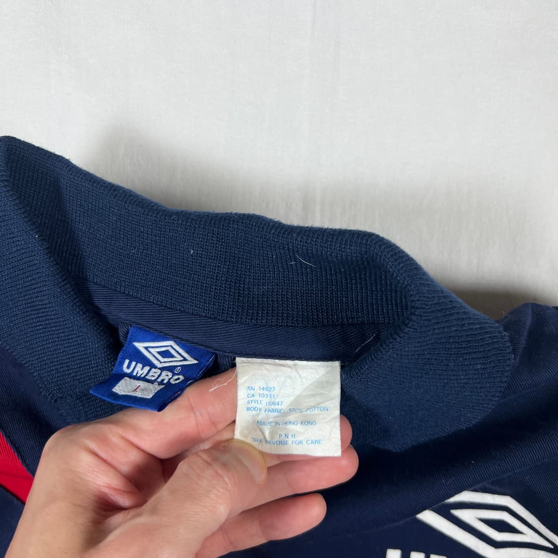 90‘s 엄브로 umbro 로고 코튼 맨투맨 상품이미지8