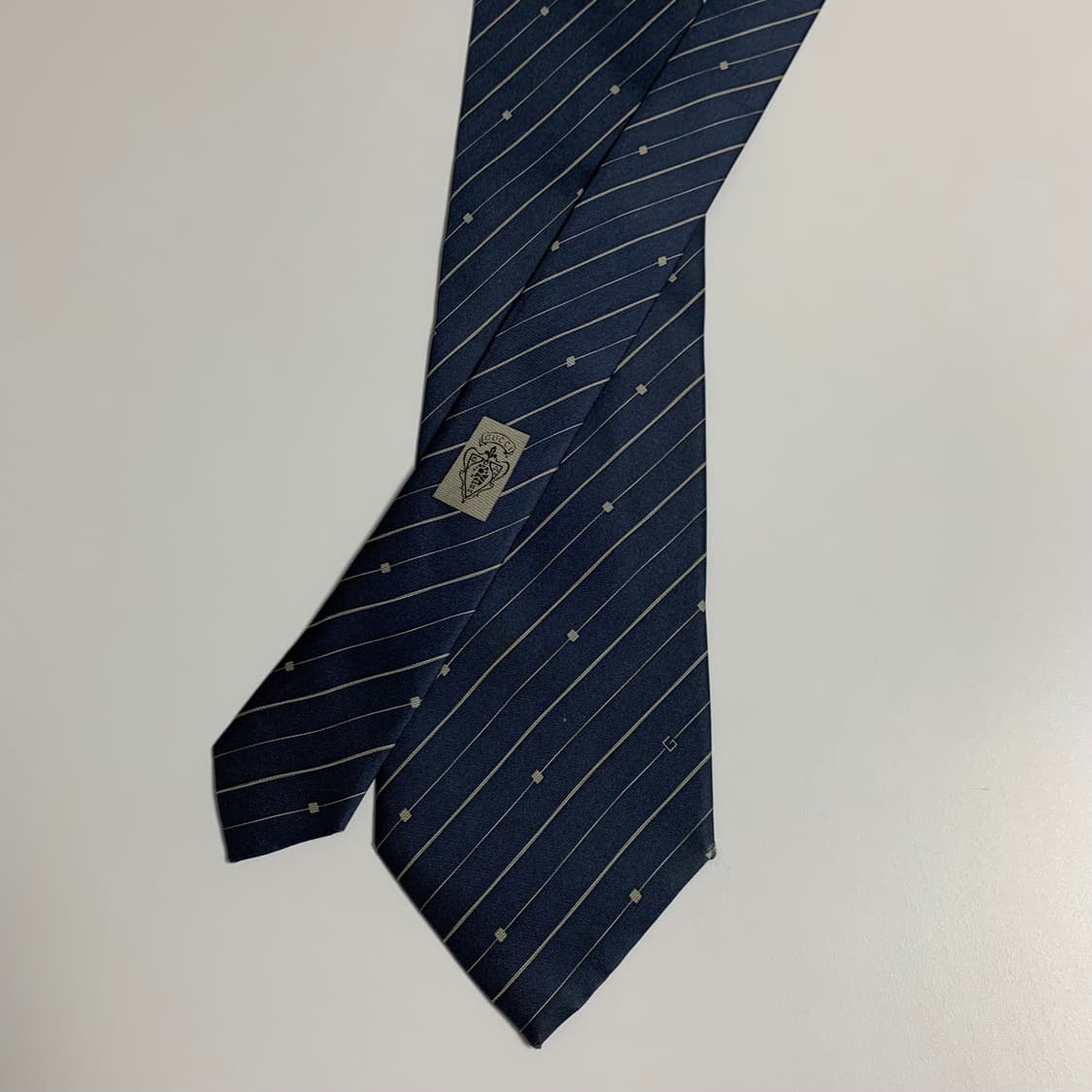 구찌(GUCCI) 스트라이프 명품 빈티지넥타이 100실크 A등급 상품이미지3
