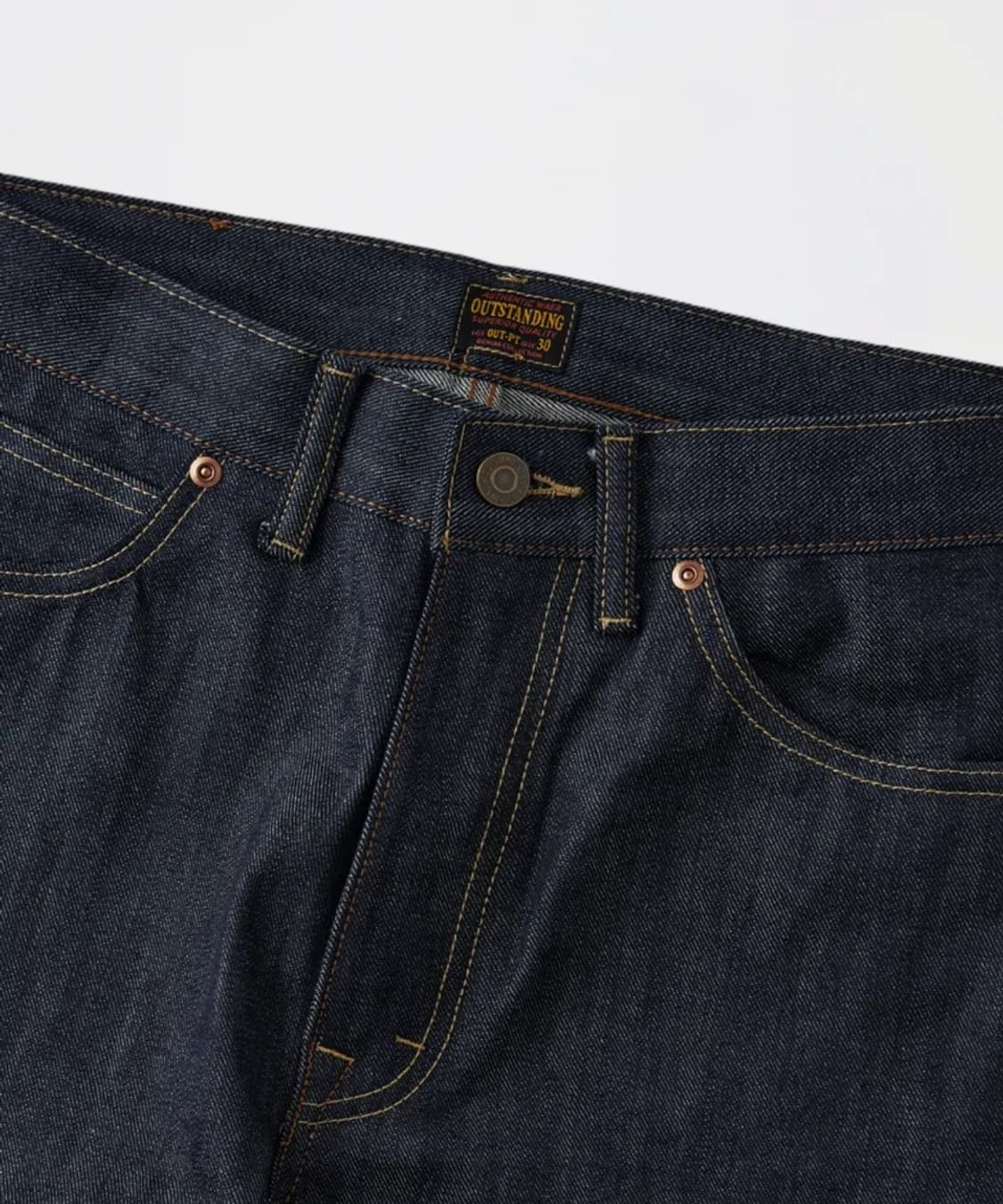 아웃스탠딩 50s RIDERS 셀비지 데님 (L) 상품이미지3